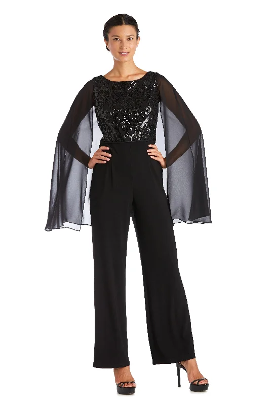 R&M Richards 7539 Capelet Jumpsuit Sale