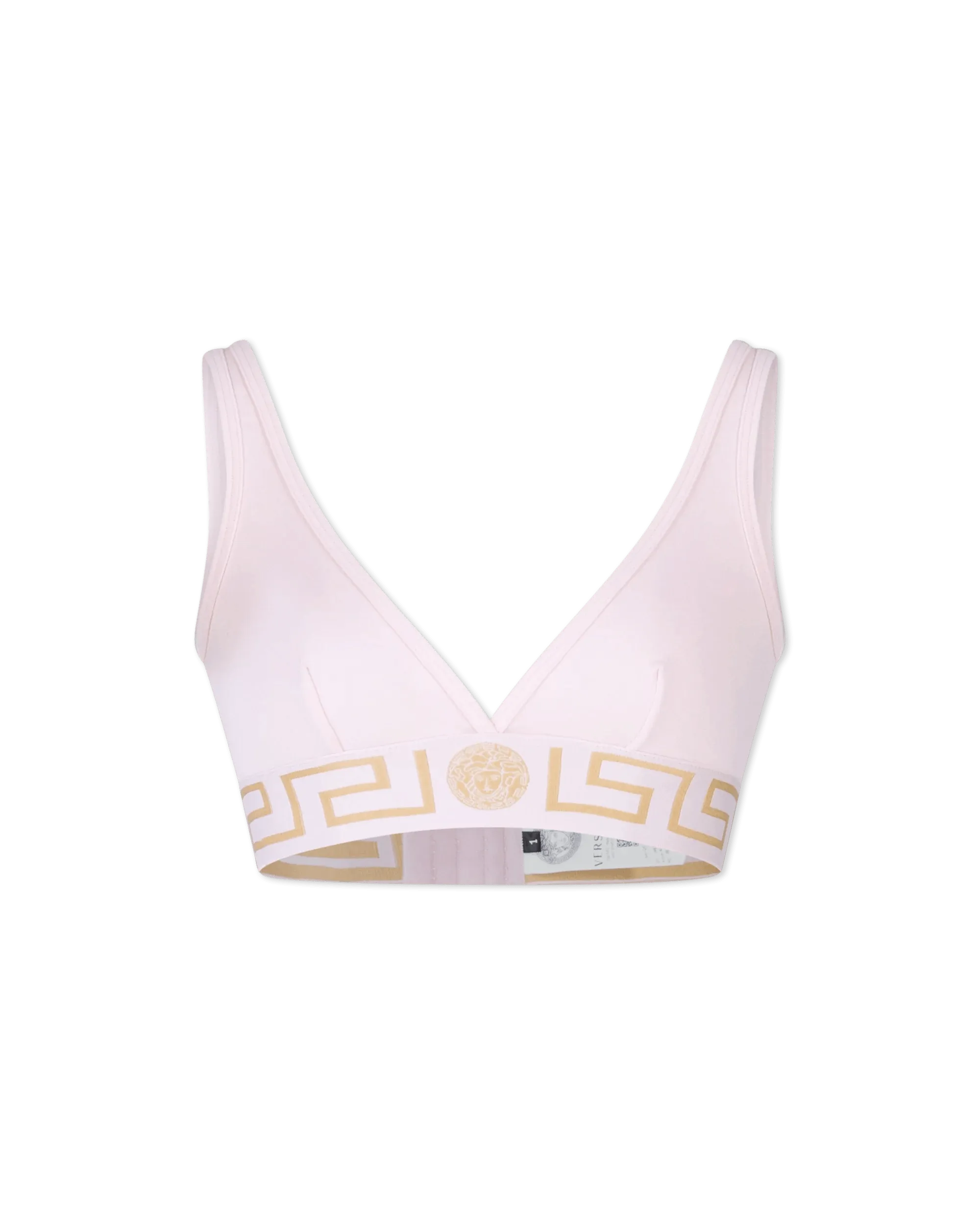 Greek Key V-Neck Bralette