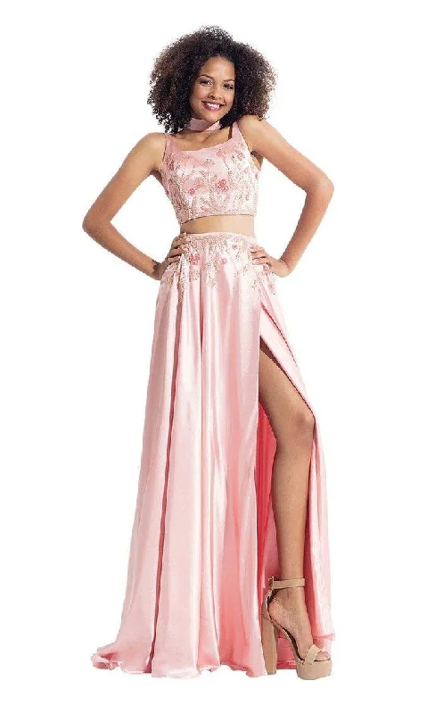 Rachel Allan Prom Long Two Piece Formal Dress 6150