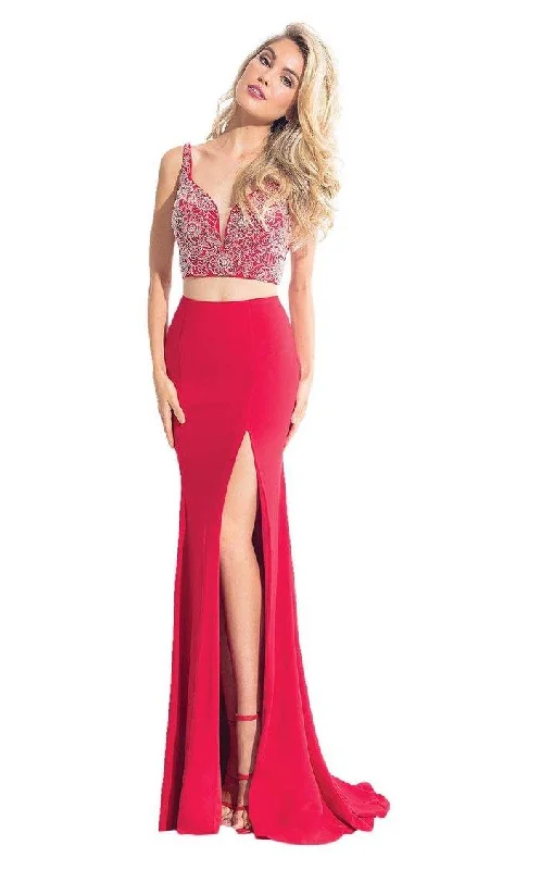 Rachel Allan Prom Two Piece Formal Long Dress 6100