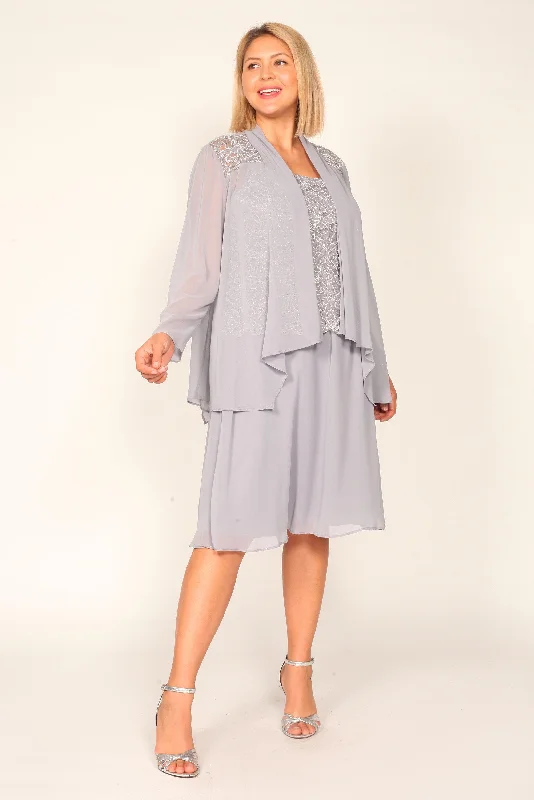 R&M Richards 3885W Short Plus Size Jacket Dress Sale