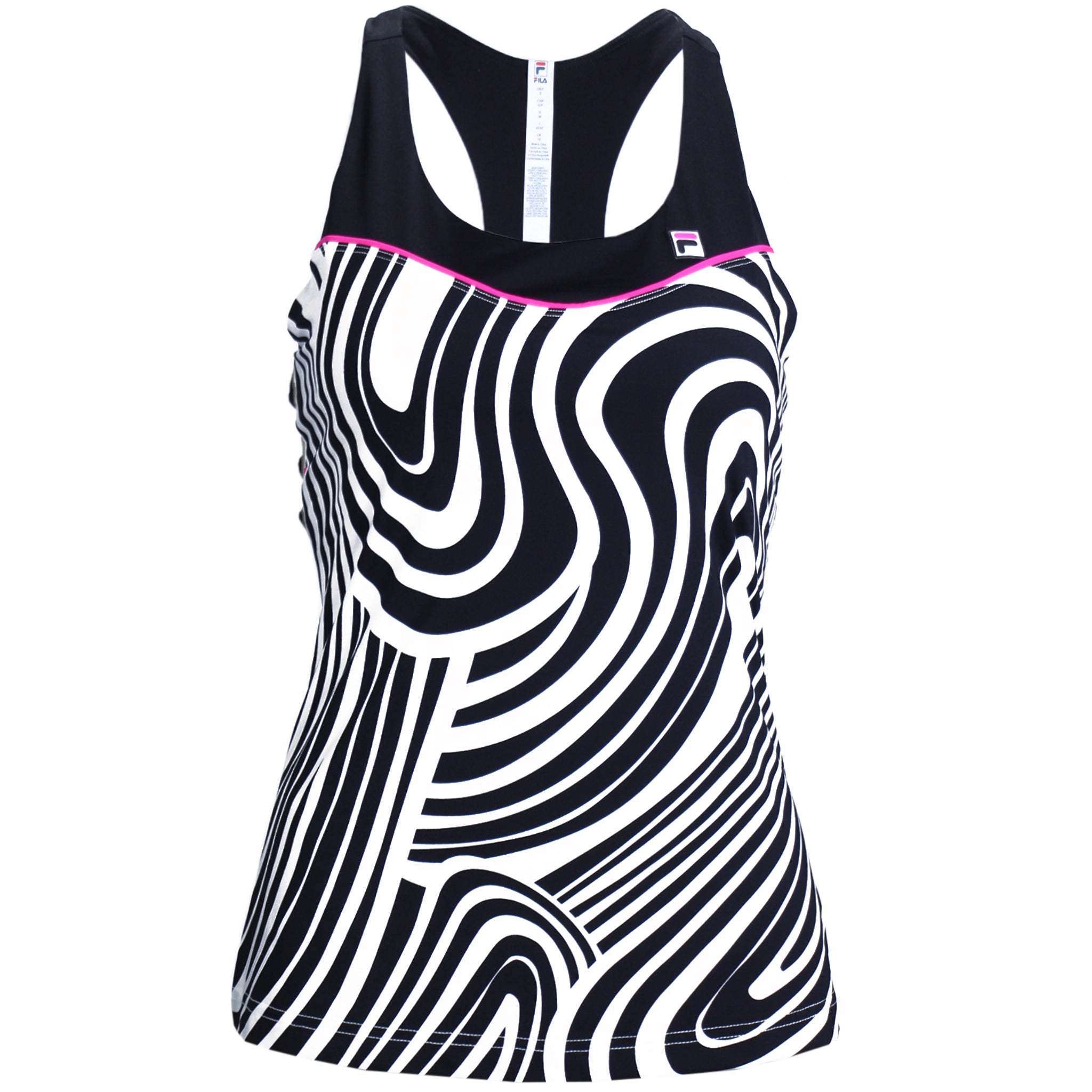 Fila Women's IW23 Tie Breaker Printed Racerback Tank TW31D958-019