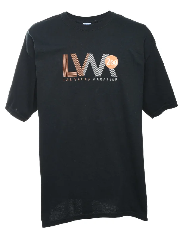 Las Vegas Magazine Printed T-shirt - XL