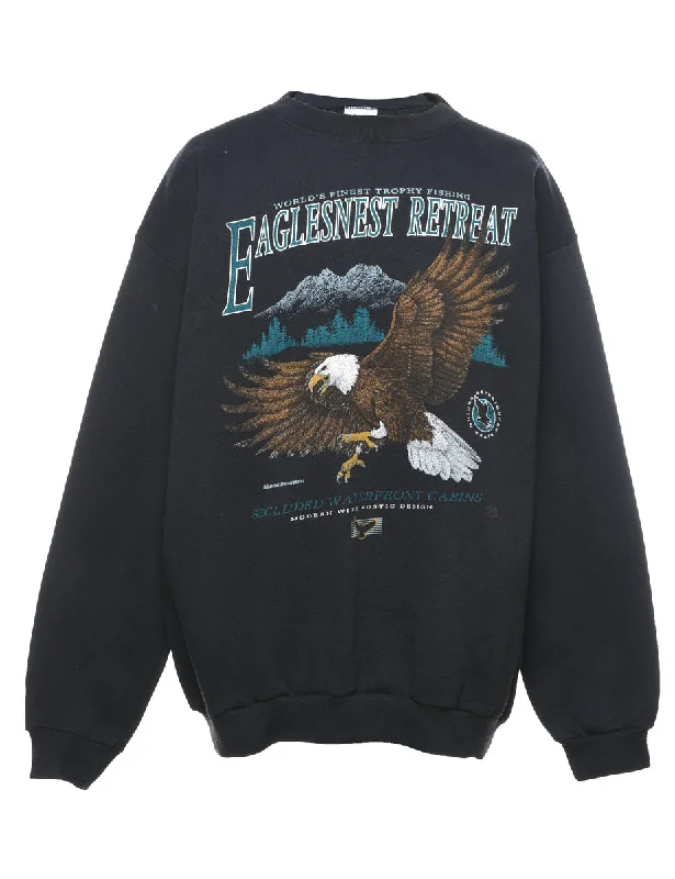 Eaglesnest Retreat Printed Sweatshirt - XL