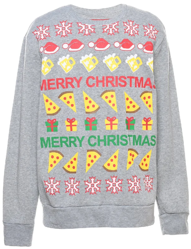 Festive Gifts Christmas Sweatshirt - M