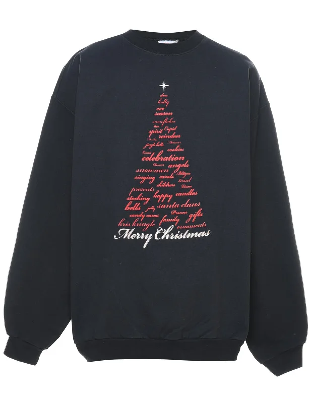 Festive Season Christmas Sweatshirt - L