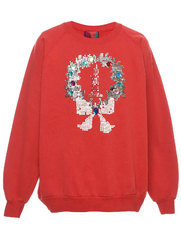 Festive Season Christmas Sweatshirt - XL