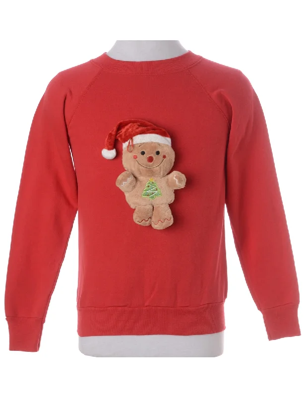 Label Novelty Christmas Sweatshirt