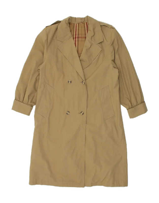 INCOM Womens Trench Coat IT 44 Medium Beige