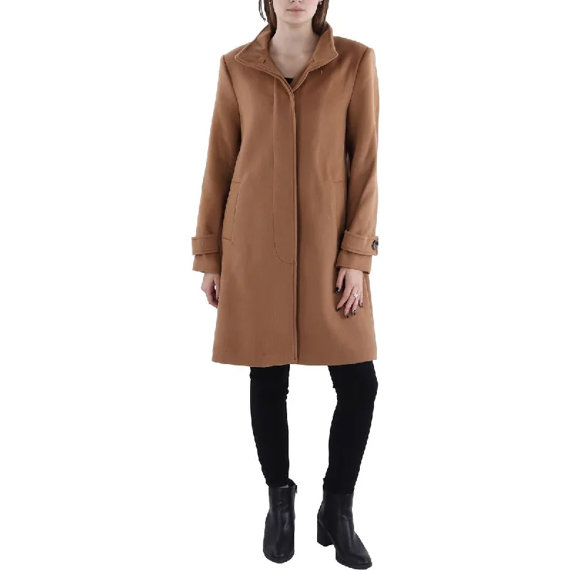 Womens Wool Cozy Trench Coat