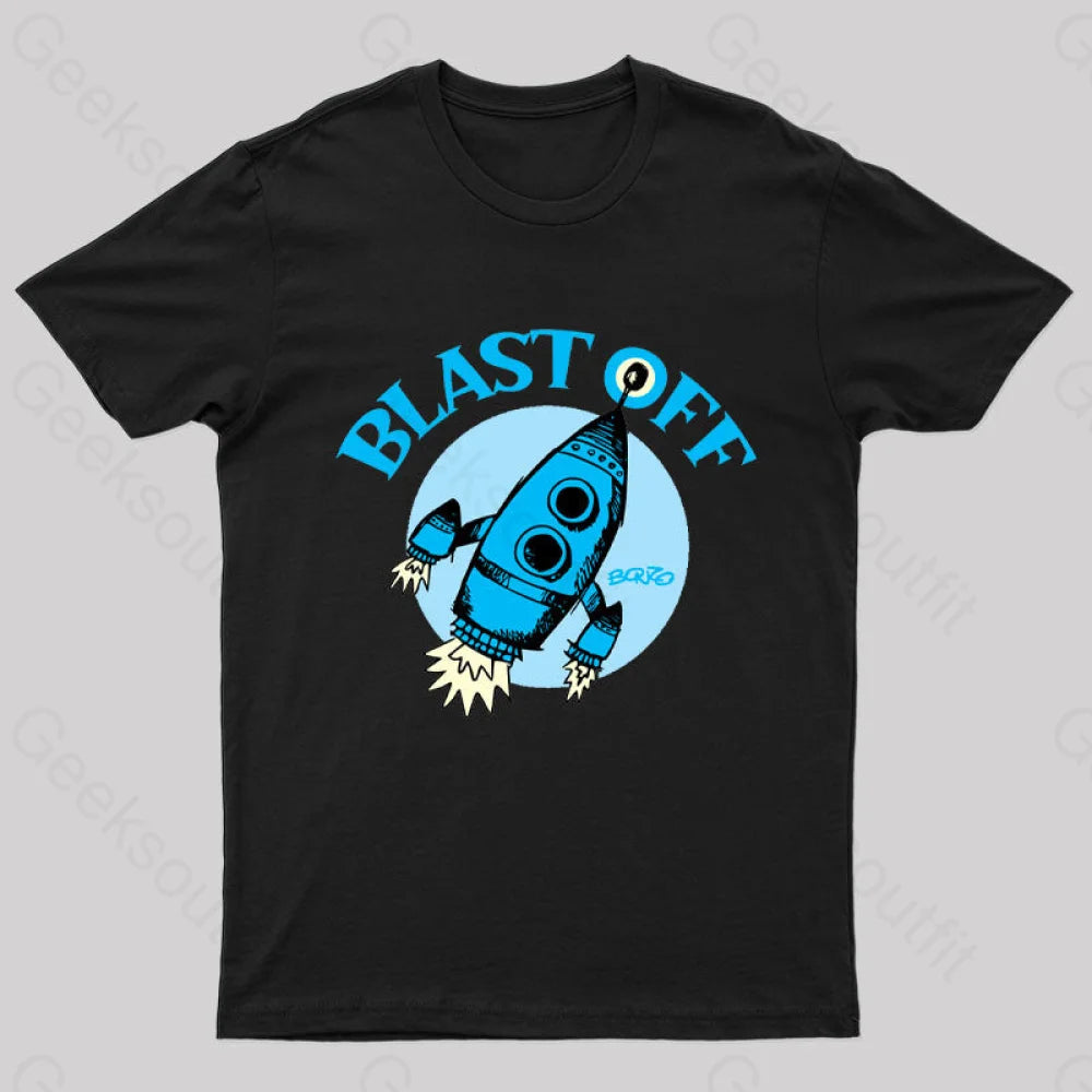 Blast Off Geek T-Shirt