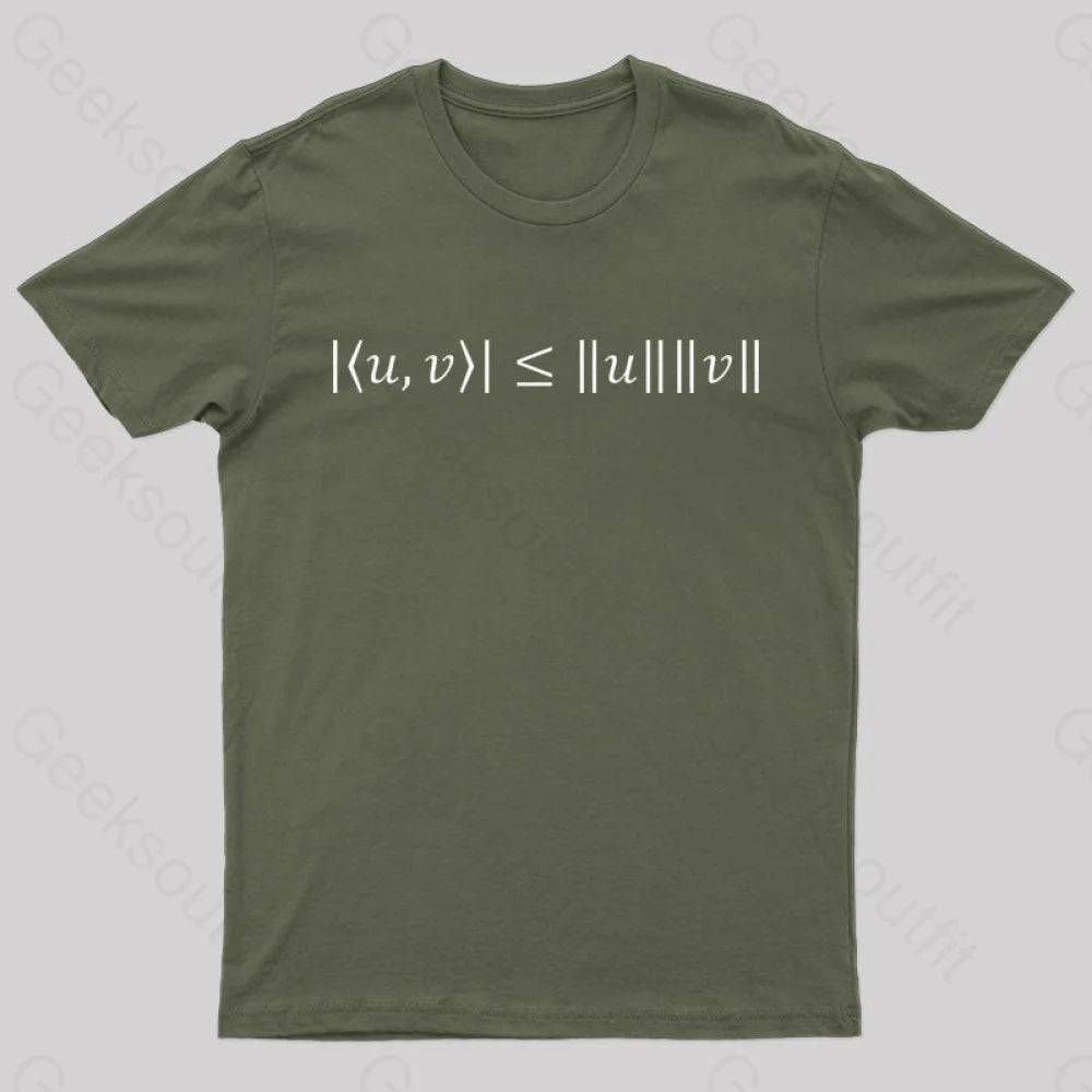 Cauchy Schwarz Inequality Nerd T-Shirt