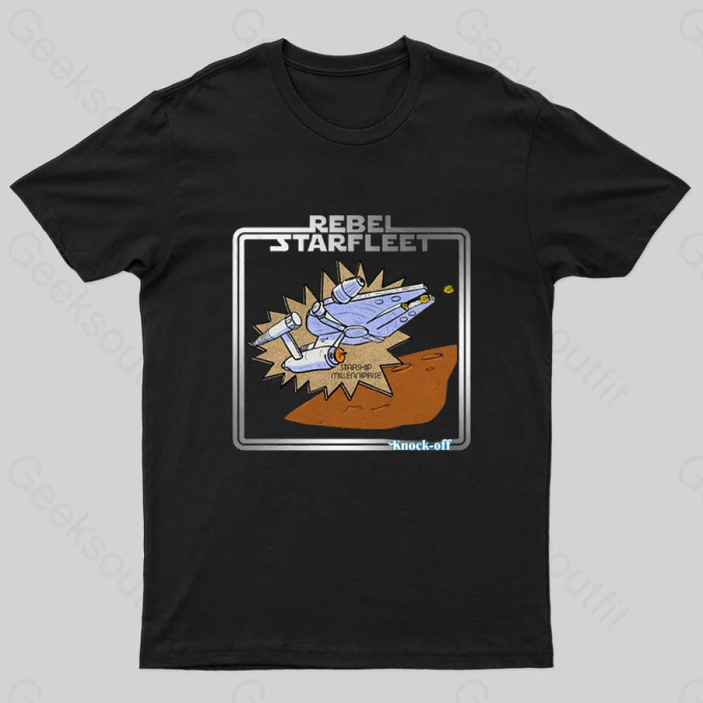 Knock-off Starship Millenniprise Geek T-Shirt