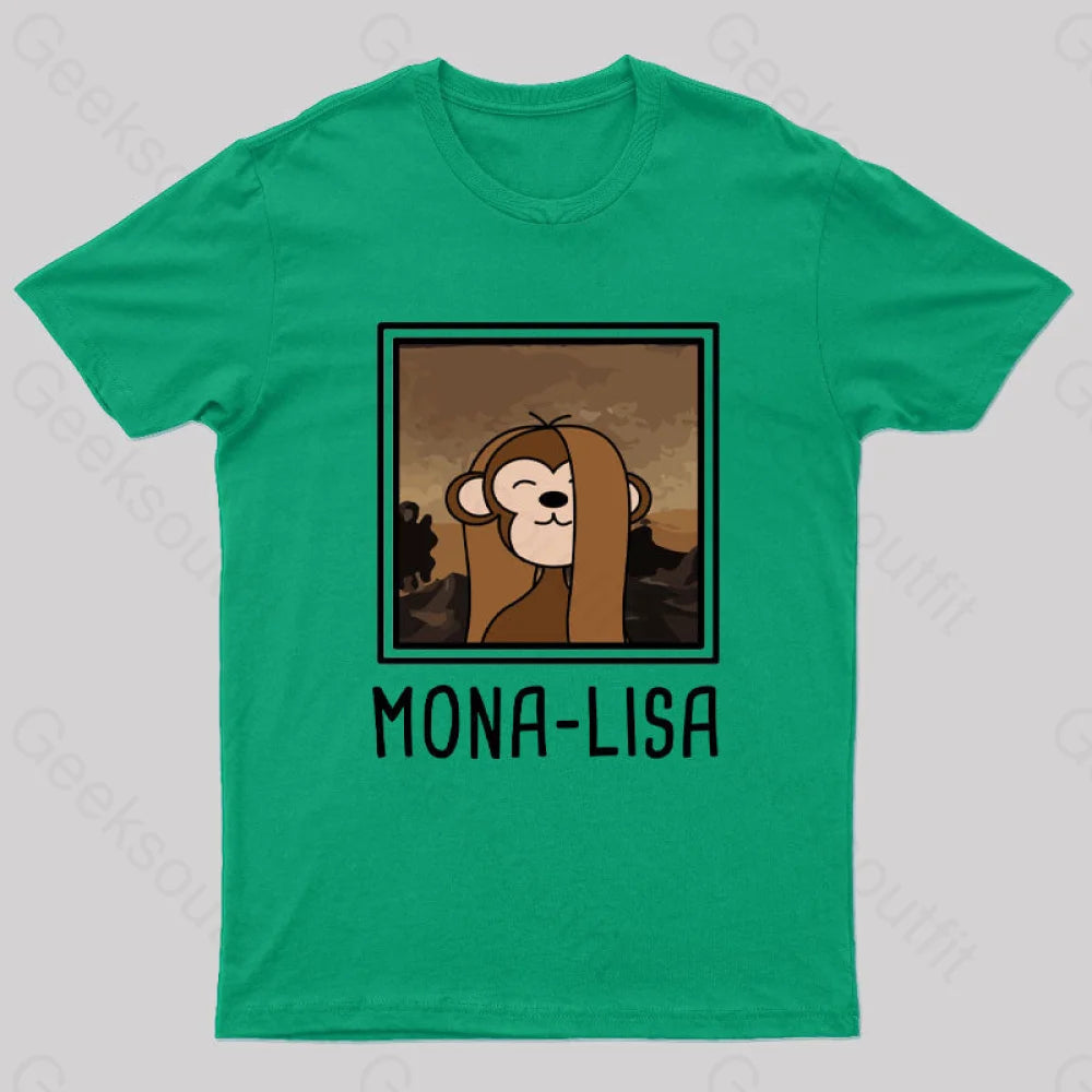 Mona Lisa Geek T-Shirt