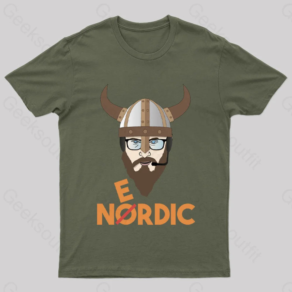 Nerdy Viking Nerd T-Shirt