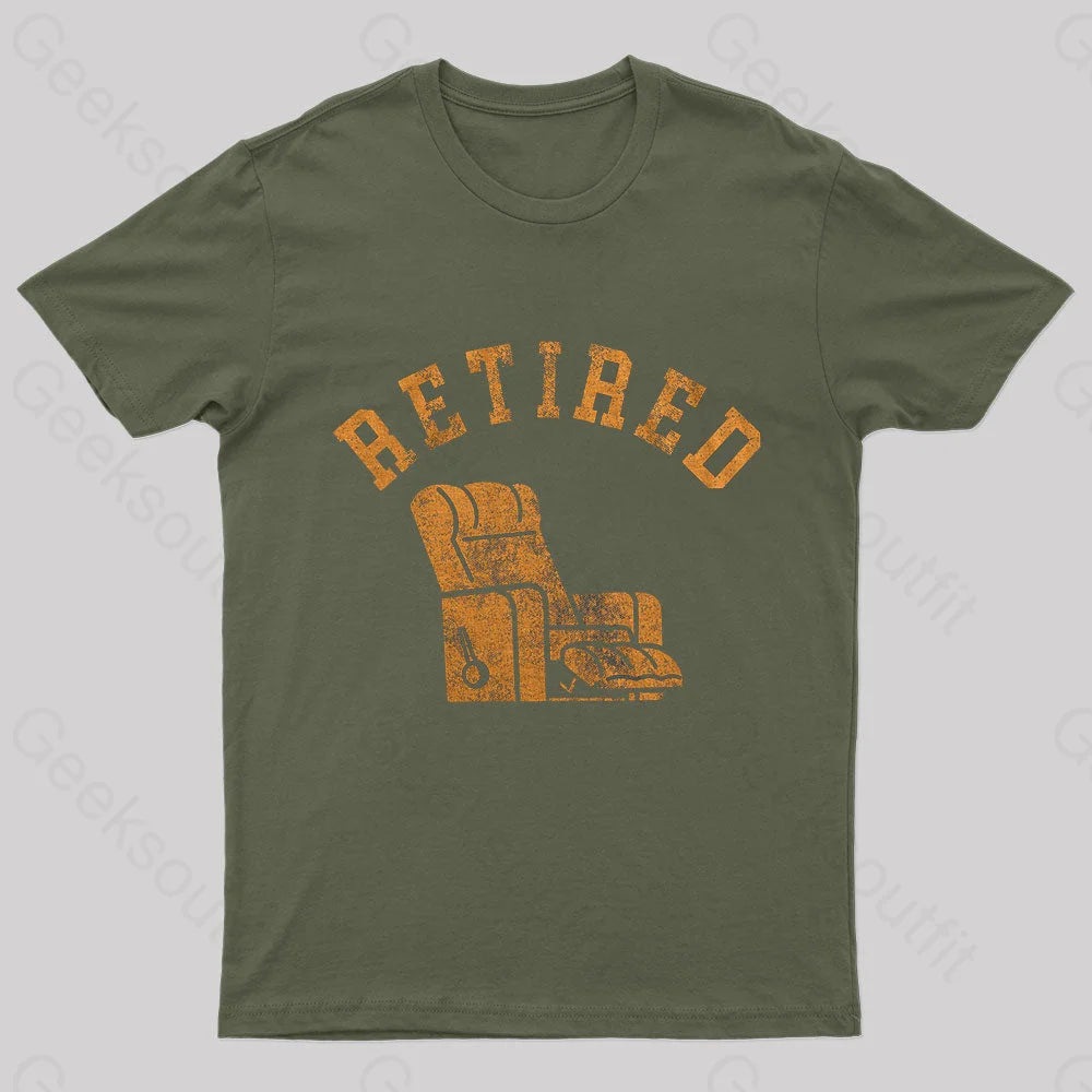 Retired Recliner Nerd T-Shirt