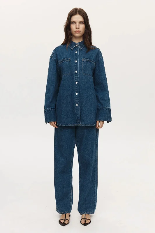 Marle Pixie Shirt - Heritage Blue