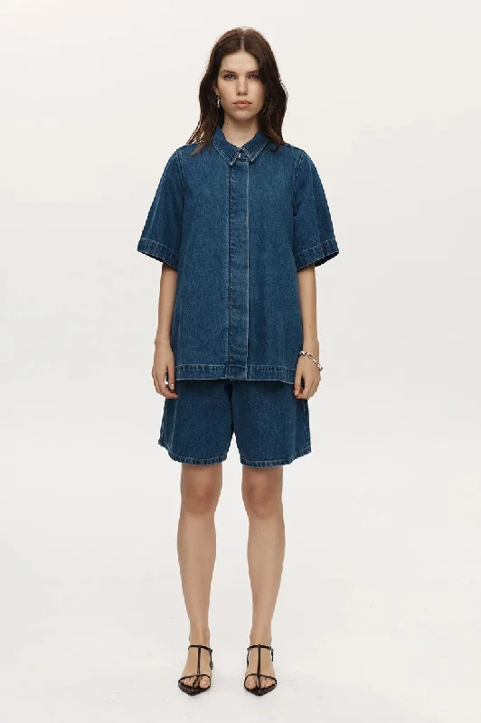 Marle Rylan Shirt - Heritage Blue