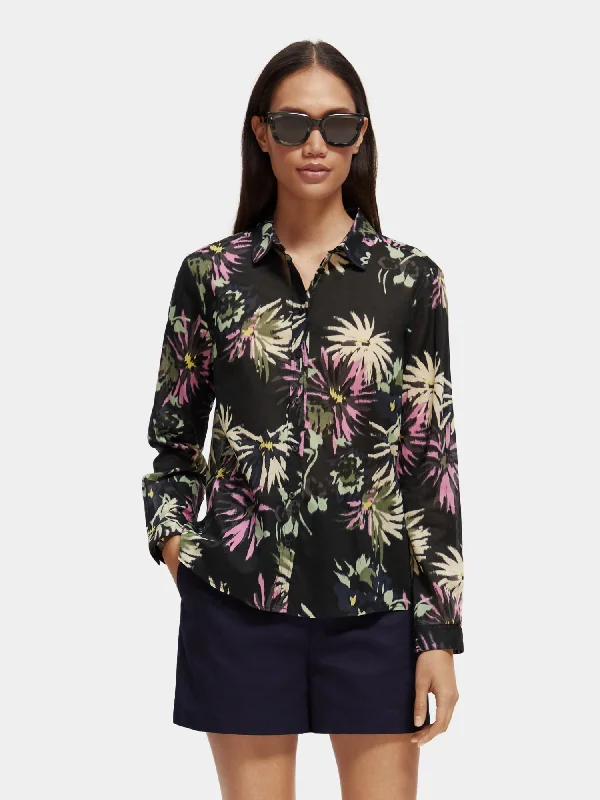 Printed regular-fit shirt