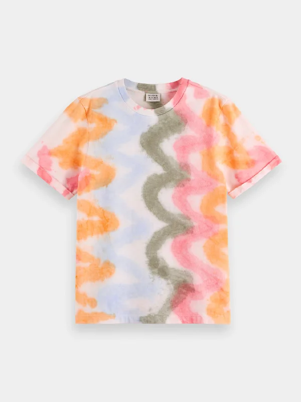 Regular-fit tie-dyed t-shirt